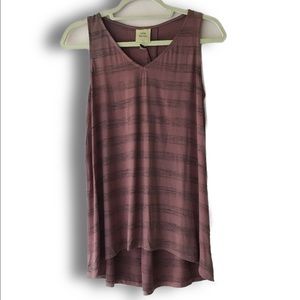 Knox Rose Dusty Rose Tank Size: XS
